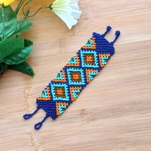 1PC Beautiful Kenyan Maasai Beaded Wrap Around Bracelet